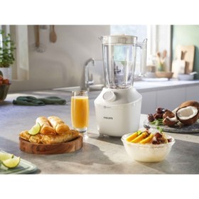 Resim Philips Yeni Probled 1.9 L büyük boy milkshake makinesi smothie sporcu içeceği hazırlama buz kırma çelik bıç 