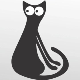 Resim Folyo Özel Yeni Sticker Kedi 118 