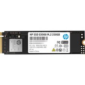 Resim HP EX900 2YY43AA 250 GB 2100/1300 MB/s 3D TLC Nand M.2 NVMe PCIe SSD HP