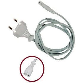 Resim FullYedek Traş Makinesi Elektrik Kablosu Kaliteli 220 Volt Giriş Kablosu 