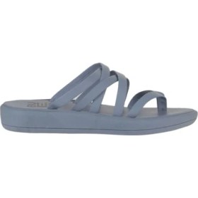 Resim Bueno Shoes Mavi Deri Kadın Parmak Arası Terlik 01WY2317 01WY2317 