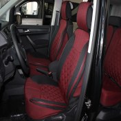 Resim Piramit Space Elegance 5'li Set Minder Kırmızı-Siyah / KLMNY546 