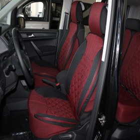 Resim Piramit Space Elegance 5'li Set Minder Kırmızı-Siyah / KLMNY546 