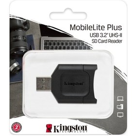 Resim Kingston MobileLite Plus USB 3.1 Sdhc-Sdxc UHS-II MLP Kart Okuyucu 