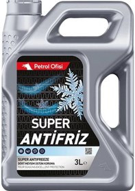 Resim Petrol Ofisi 3ltx1ad Mavi Süper Antifiriz 