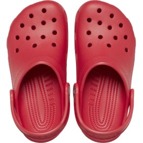 Resim Crocs K Classic Clog K Kız Çocuk Terlik 33-34 Kırmızı Silikon/Plastik Konforlu Kullanım 