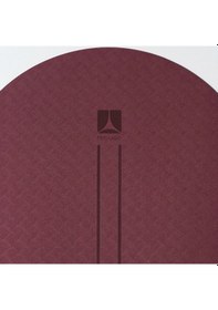 Resim XL TPE Yoga Matı 5 mm Kaymaz Geniş Pilates Matı Profesyonel Büyük Boy Oval Kesim Egzersiz Matı Gül Kurusu 