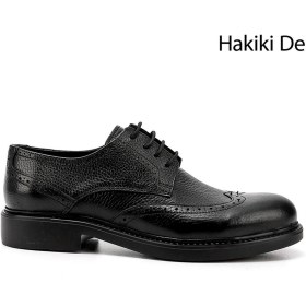 Resim Gönderi(R) Gönderi R Erkek Siyah Bağcıklı Hakiki Deri Klasik Ayakkabı Ddma64901938 Siyah 