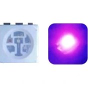 Resim Profisher 5050 Uv Smd LED Çip 20MA Yüzey Montaj 10 Adet Ultra Parlak Işık Yayan Diyot 