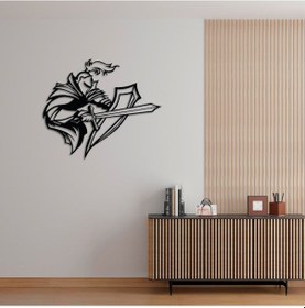 Resim Kalkanın Gücü Metal Duvar Dekoru 