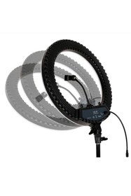 Resim REFLEKS Hq 18 Inç Profesyonel Youtuber Makyaj Işığı Kumanda Çanta 2m Ayak Dahil 