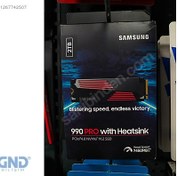 Resim Samsung 990 PRO 7450-6900MB Soğutuculu PCIe 4.0 2 TB M.2 SSD 