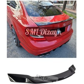 Resim Mercedes W204 Rt Dizayn Spoiler-spoyler 
