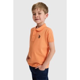 Resim U.s. Polo Assn. Erkek Çocuk Turuncu Tişört Basic 50325608-VR051 