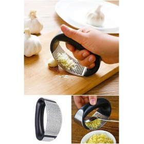 Resim Penguen Siyah Saplı Pratik Sarımsak Ezeceği 