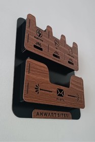 Resim AHWART Apartman Ortak Fatura Ve Posta Kutusu Ceviz Renk Posta ve Fatura Kutusu ( Site İsmi Eklenebilir ) 