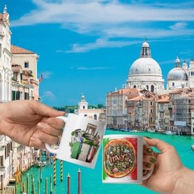 Resim İtalya Kupa Bardak 2 Adet Seyahat Hatıra Italy Mug 