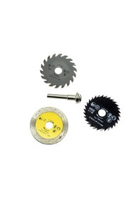 Resim 5189 Matkaba Takılır Mini Testere Seti 3 Parça Ahşap Metal Taş 