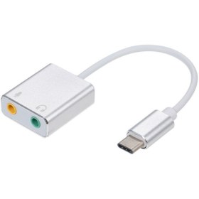 Resim Alfais Type C Usb Harici Ses Kartı 3.5 Mikrofon Kulaklık Girişli 4755 7.1 