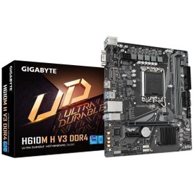 Resim Gigabyte H610m H V3 D4 1700p Vga Hdmı Usb3.2 Matx Anakart 