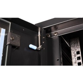 Resim Lande - 12u 19" Duvar Tipi Rack Kabinet Genişlik: 600 Mm Derinlik: 450 Mm Siyah 