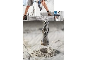 Resim Sds-Plus Matkap Ucu | 7X160MM | Kırıcı Delici Hilti Uyumlu Beton Delme Uçları 