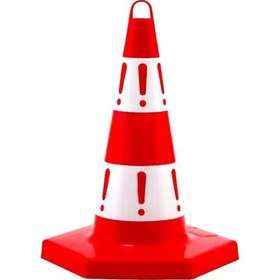 Resim 10 Adet Eko Trafik Konisi 50 Cm Trafik Dubası 