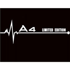 Resim Genel Markalar Findit Beyaz Limited Edition A4 Sticker 2 Adet 
