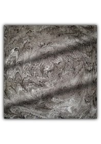 Resim Ebru Sanatı El Yapımı Ipek Fular Krf 16 Çok Renkli 