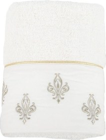 Resim Ecocotton Aslışah Kadın Banyo Havlusu 80X150 Cm-Krem-80X150-Krem-80X150 