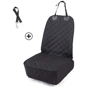 Resim Xuweiwei Köpekler İçin Ön Koltuk Kılıfı, Araç Koltuk Koruyucu, 