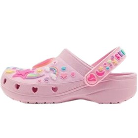 Resim Skechers Heart Charmer Kız Çocuk Pembe Sandalet 