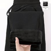 Resim Erkek Ağır Gramajlı Polar Astarlı Düz Paça Pantolon - Büzgülü Belli Kalın Kışlık Pantolon, Soğuk Hava için Esnemeyen Kumaş, Resmi ve Günlük Kıyafetler, Kışlık Pantolon, Günlük Giyim, Düz Renk Tasarım, Dayanıklı Yapı, Ofis Giyimi, erkek pantallon, buzgülü pantolon, resmi kıyafetler, erkek pantolon, pantolon erkek 