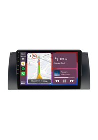 Resim Bmw 5 Serisi E39 Android Multimedya Sistemi 1996-2004 8gb Ram, 64gb Hafıza, Bluetooth, Carplay & Android Auto Kamera 9" 