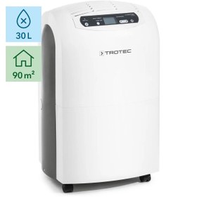 Resim Trotec TTK 100 E 30 lt/gün Ev Tipi Nem Alma Cihazı (90 m2) 
