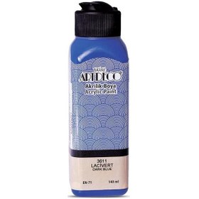 Resim Artdeco Akrilik Boya 140 ML Lacivert 070R-3611 