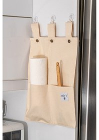 Resim 2'li Banyo Mutfak & Oda Çok Amaçlı Düzenleyici Bej 