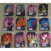 Resim Kız Çocuk Eldiveni Bisiklet & Kaykay 