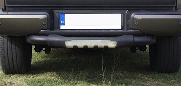 Resim Ford Ranger 2006-2015 İçin Off Road Titanic Plus Arka Koruma Demiri Siyah AQM4WD 