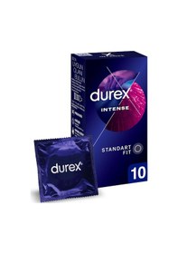 Resim Durex Intense Uyarıcı Jelli Ve Tırtıklı Prezervatif 10'lu 