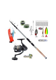 Resim Revenger Rv-40 Remixon Carbo-x 270cm 60-120gr Turna Tele Spin Olta Takımı Seti 