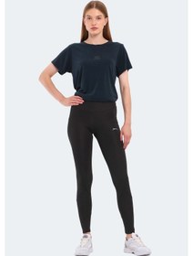Resim Slazenger Punk Kadın Tayt Siyah 