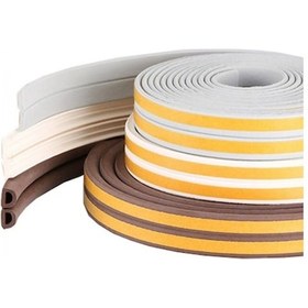 Resim Adilon D Tipi Kapı Pencere Bandı, 30 m, Kahve (15 x 2 = 30 m) 