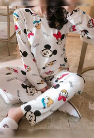 Resim Pembishomewear Mickey Süpersoft Pijama Takım 