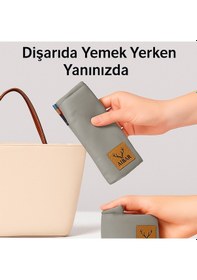 Resim Aibar Taşınabilir Güvenli Mama Sandalyesi - Taşıma Keseli 