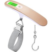 Resim Dijital Bagaj Terazisi Elektronik Lcd Terazi Gold Gold 