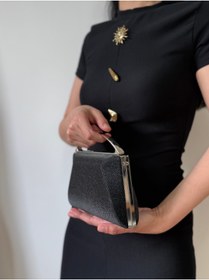 Resim lalettobags Kadın Işıltılı Zincir Askılı Abiye & Davet Çantası 