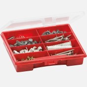 Resim Wisent Organizer 1, 8 Bölümeneli, Kırmızı 