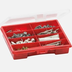 Resim Wisent Organizer 1, 8 Bölümeneli, Kırmızı 