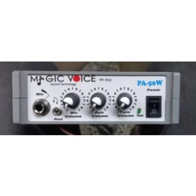 Resim Ayt Magicvoice MV-2022 12 Volt 50 Watt Mini Pazarcı Anfisi Mini Araç Oto Amfisi 